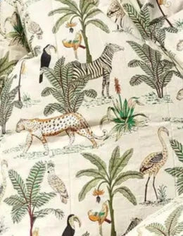 100 % Cotton Kimono Bathrobe Frida Gown - White Safari Linen Connections