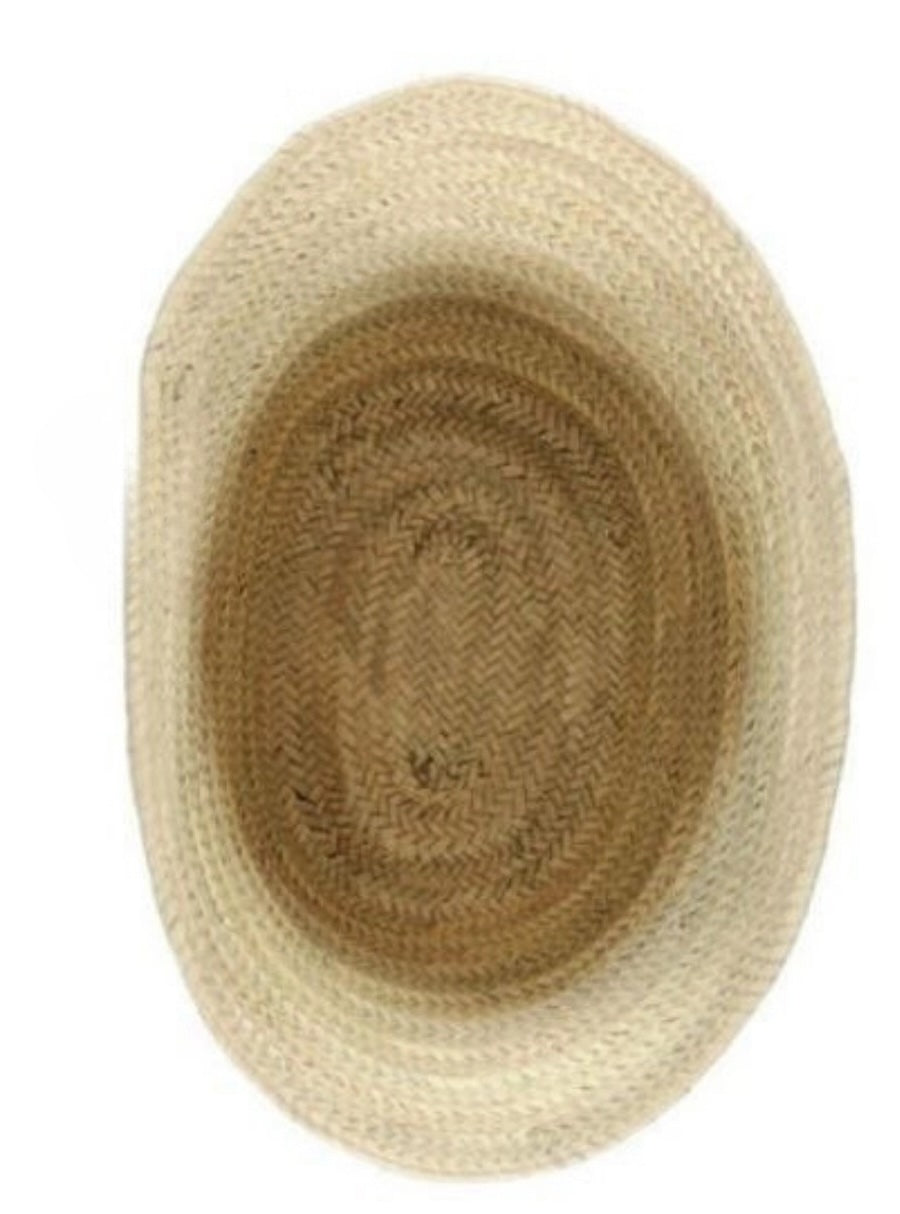 Moroccan French Market Basket Bag - Backpack with Soft pink/nude Leather strap Gran Wholesale